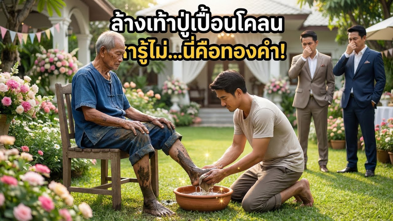 ไม่ยอมก้มล้างเท้าให้ปู่ สุดท้ายต้องร้องไห้หนักมาก..เมื่อเปิดพินัยกรรม!