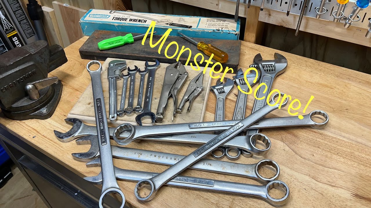 Monster wrench haul! Amazing condition! All USA made! YouTube