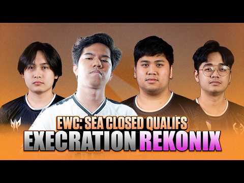 EXECRATION vs REKONIX- WATCH PARTY WITH KUKUYS - EWC SEA Closed Qualifs