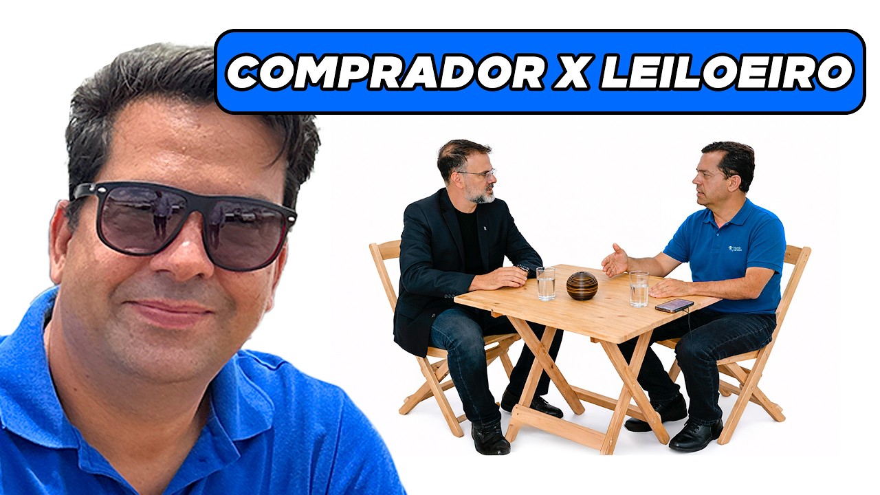 COMPRADOR DE LEILÃO VS LEILOEIRO | ft. GIAN BRAGGIO