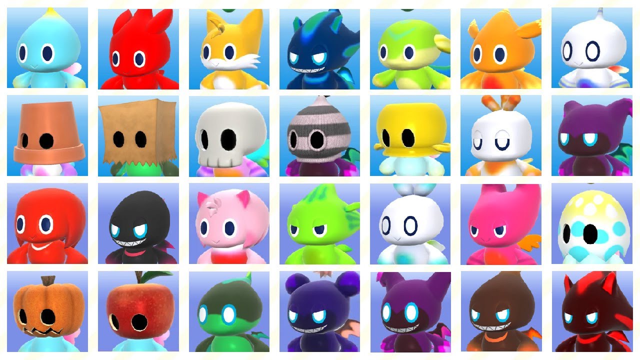 その他 chao Sonic Generations (Switch) - ALL 52 Chao Locations - YouTube