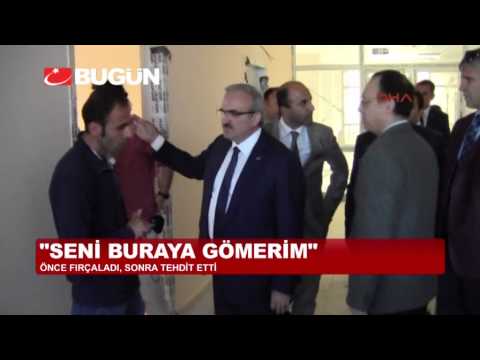 VALİDEN İNŞAAT ŞEFİNE FIRÇA: SENİ BURAYA GÖMERİM!