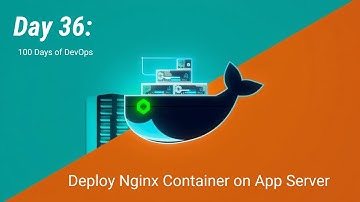 Day 36  Deploy Nginx Container on Application Server | 100 Days of DevOps – KodeKloud Engineer