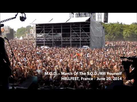 M O D March Of The S O D Kill Yourself Hellfest June 20 2014