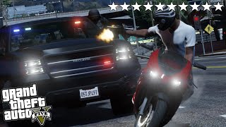 Échappé à 5 étoiles de police sur Gta 5