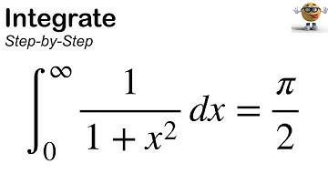 Integral of 1/1+x^2 from 0 to Infinity 💪