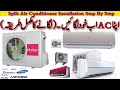 Split Air Conditioner Installation Full Video Step By Step in Urdu/Hindi | National Tech