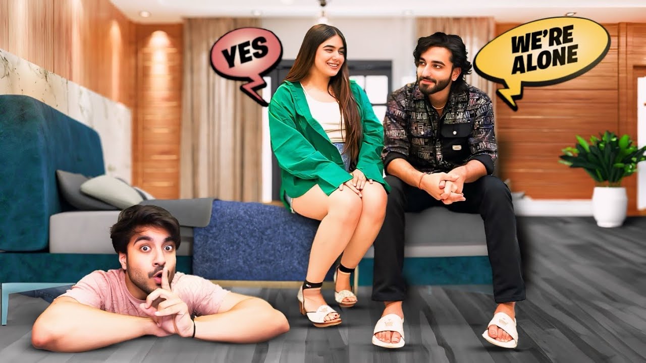 Secretly Hiding in His Room for 2 Hours! You Won't Believe What Happened! 😲