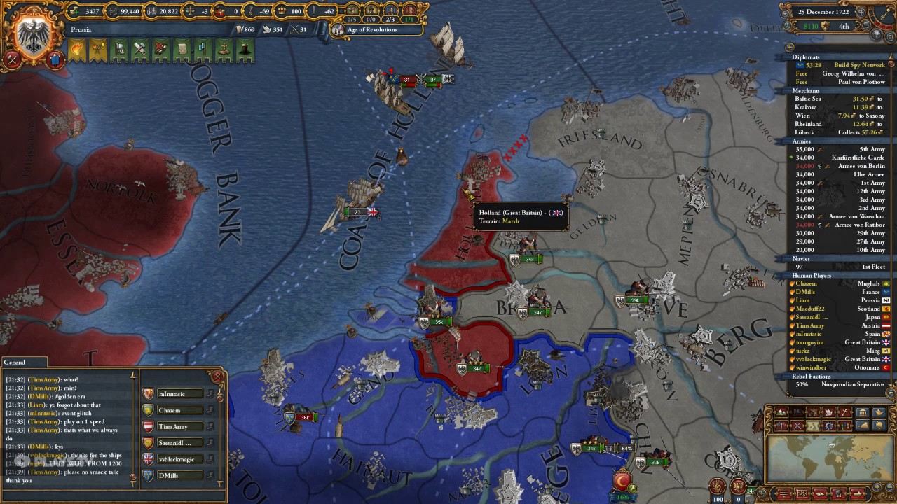 EU4 Massive Multiplayer War (unedited)