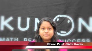 Kumon Students Testimonials ~ Annual Awards 2013