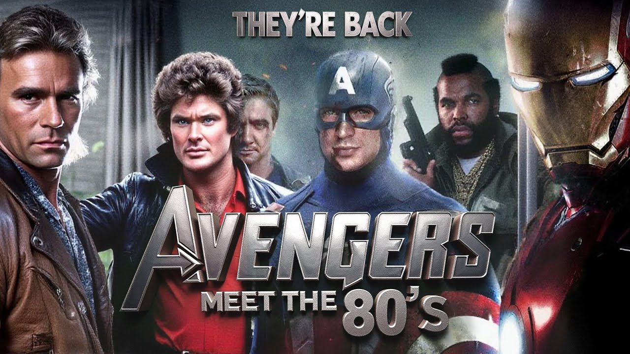 Marvel's Avengers Meet 80's Action TV Heroes!