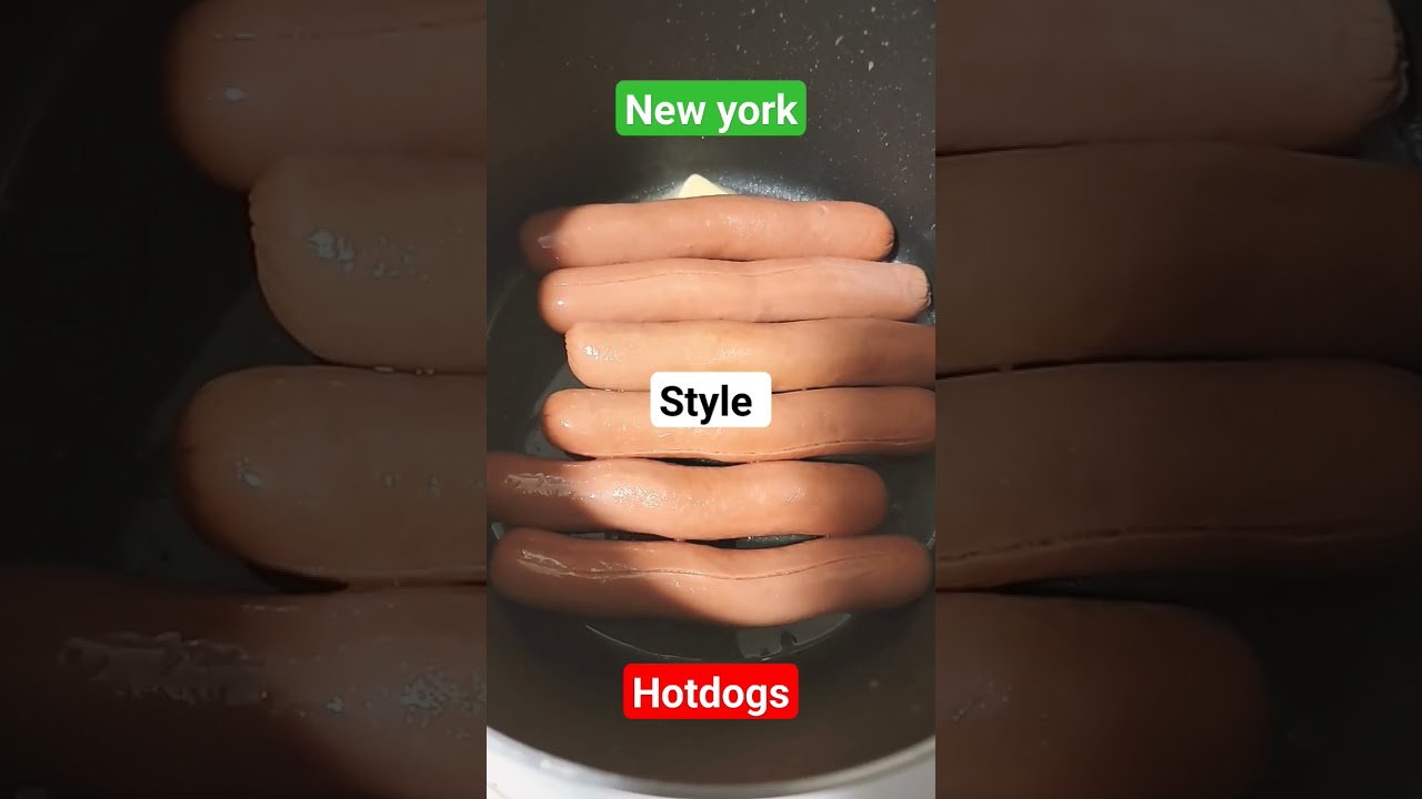 New York style hot dogs 