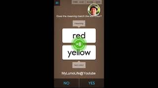 Let's Play - Lumosity Phone / iPhone App - Color Match - 26500 Score - Brain Games 2017 screenshot 5