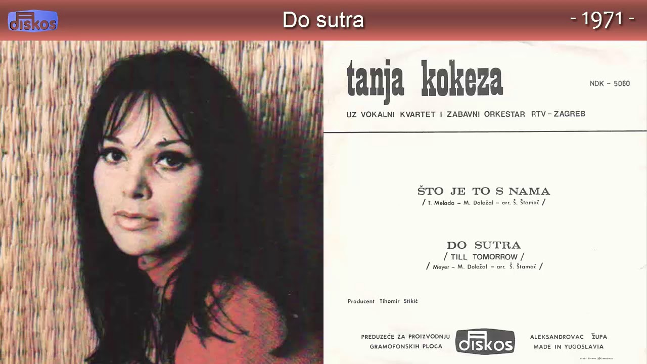 Tanja Kokeza - Do sutra - (Audio 1971)