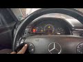 Mercedes w210 service reset(fikja e drites servisit)