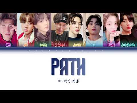 BTS Path (Color Coded Lyrics)