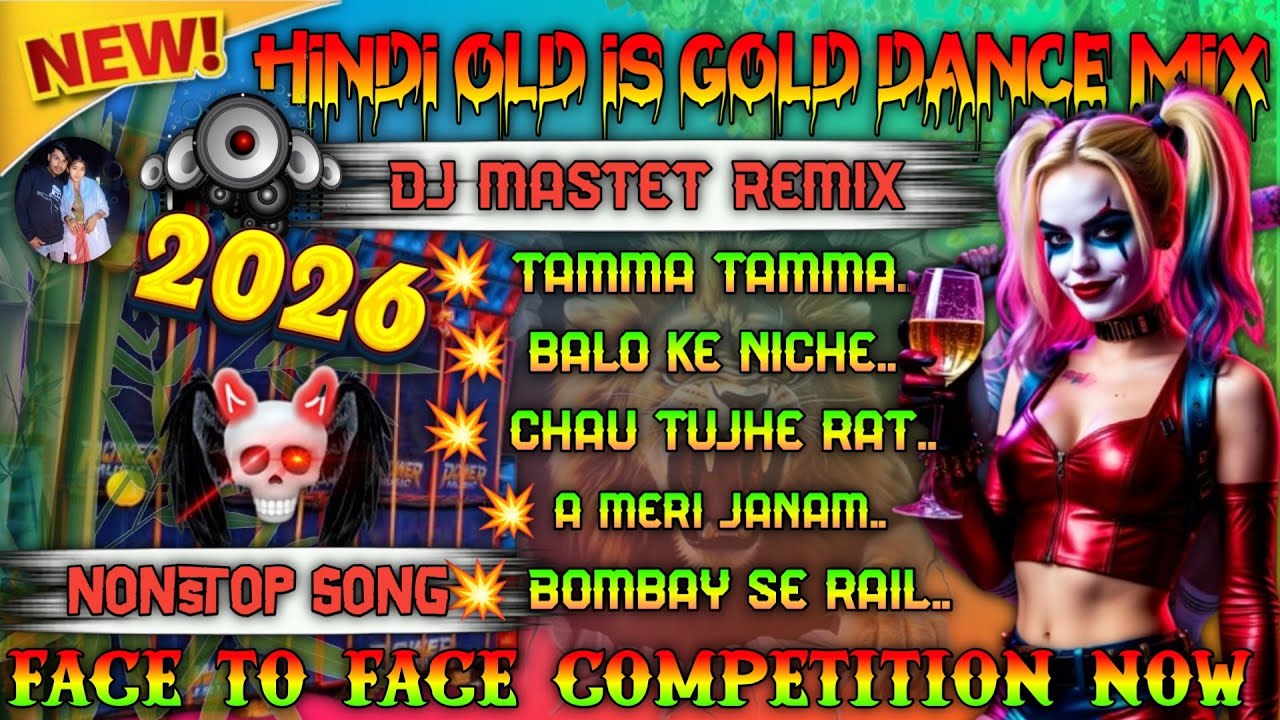 🥀 Hindi Old Is Gold Dance Mix👑 Hit Song Stop 8 Face To Face Competition Now🦁DJ Master Remix Nonstop🎶