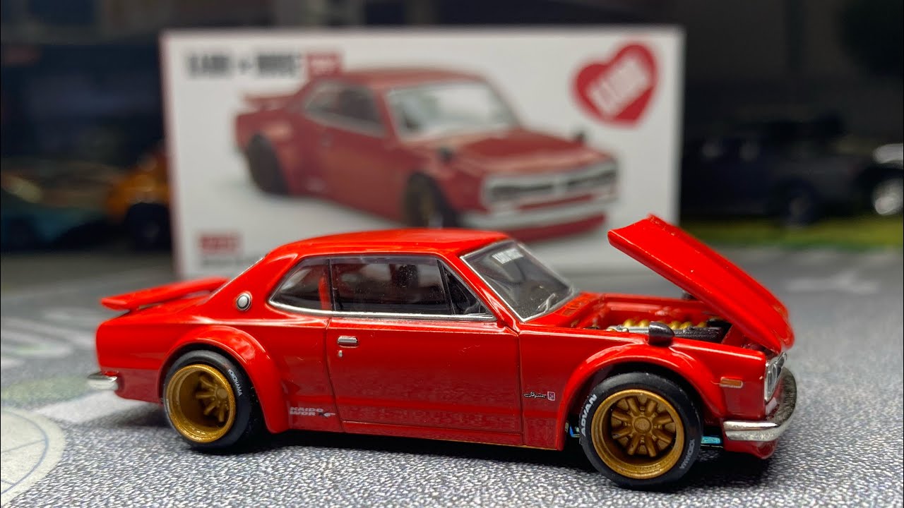 Nissan Skyline 2000GT-R Kaido House MINI GT - YouTube