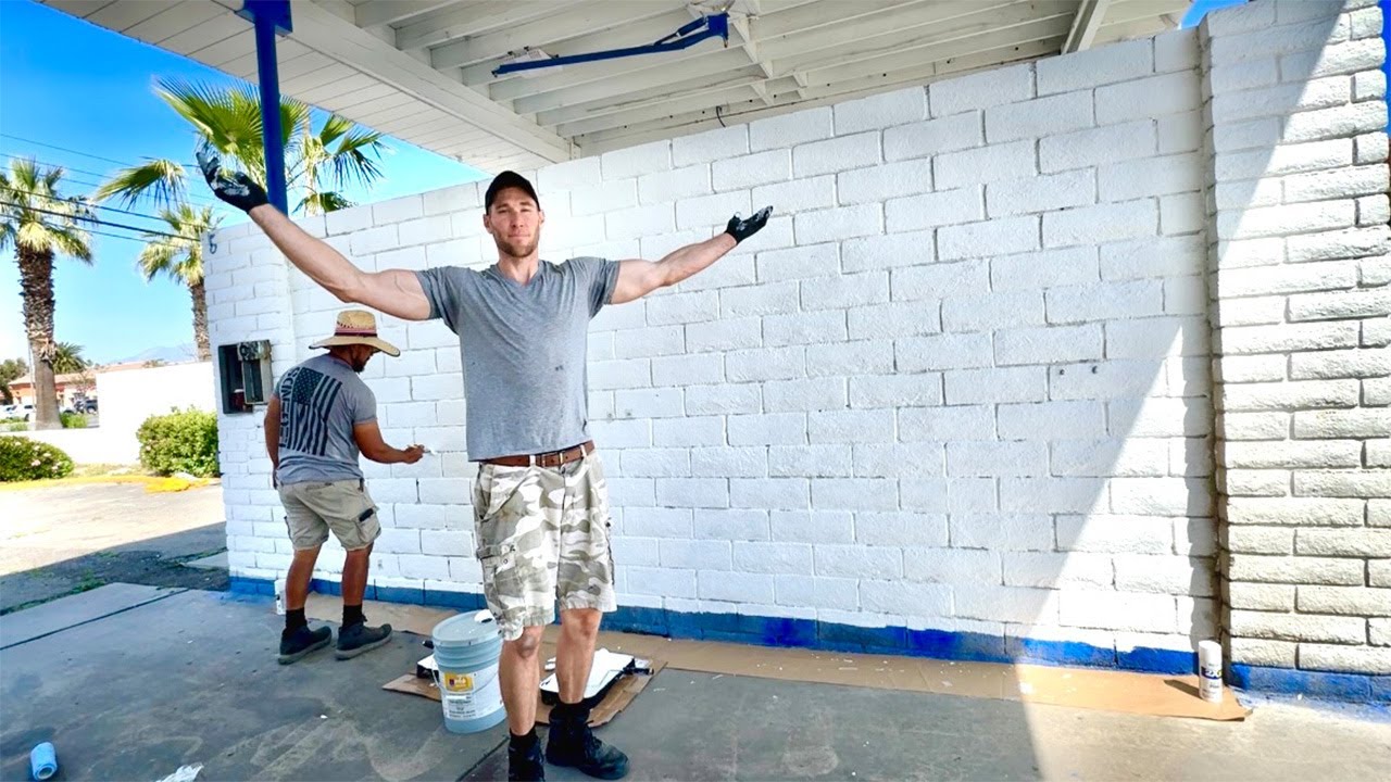 Day 12 Car Wash Remodel | Before & After Paint Job