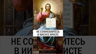 НЕ СОМНЕВАЙТЕСЬ В ИИСУСЕ ХРИСТЕ ❤️🙏 #ИисусХристос #православие #христианство #проповедь