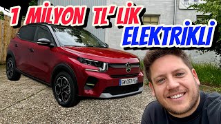 1 Milyon TL'ye Full Donanım ve %100 Elektrikli! | Citroen e-C3