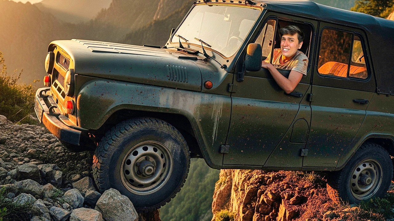 ⛰️ 50 yillik SSSR mashinasida tog‘ga chiqdim… BUZILIB QOLDI 🔧🆘