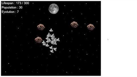 Smart Rocket Genetic Algorithm