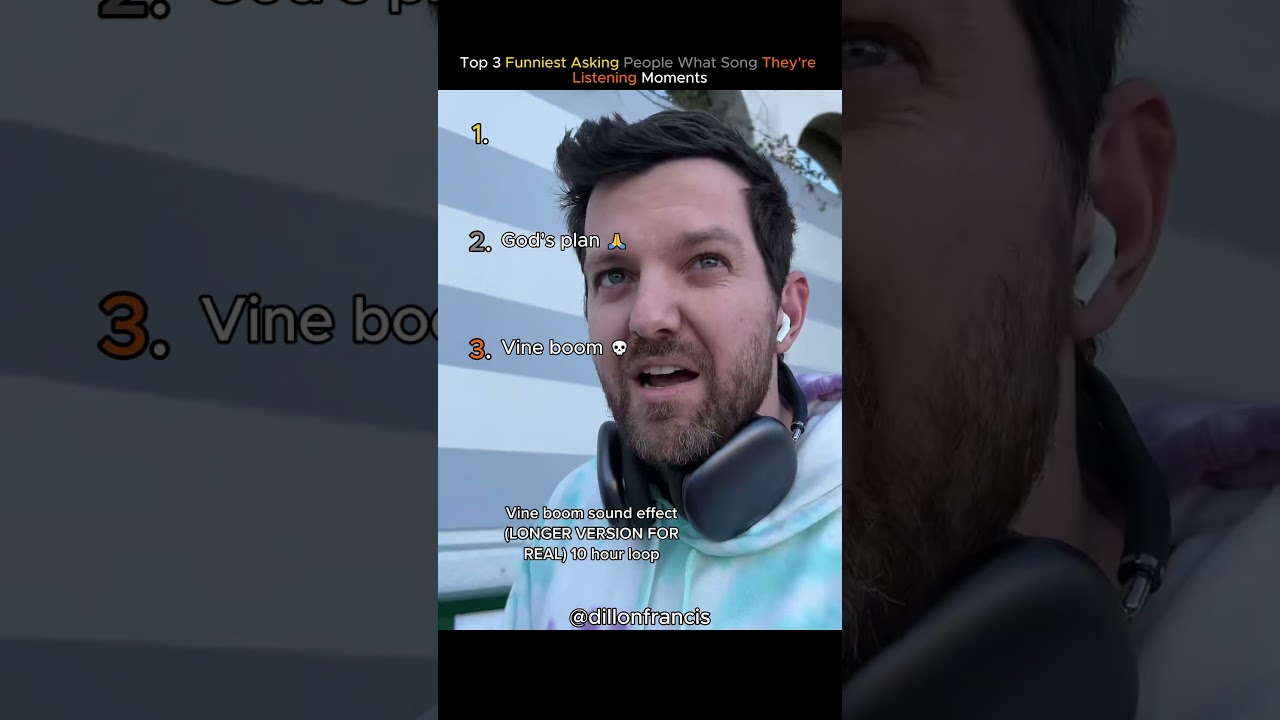 Top 3 Funniest "What Song Are You Listening To?" Moments 🎧😂