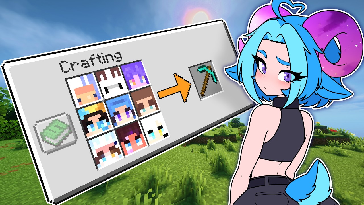 9 YouTubers Have To Share 1 Crafting Table