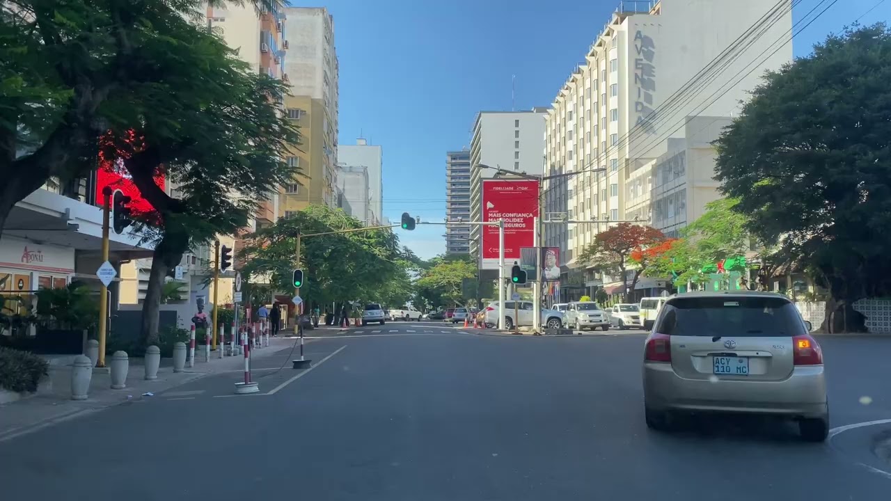 Maputo Mozambique 🇲🇿 | Artérias da cidade (Bairro da Polana Cimento)