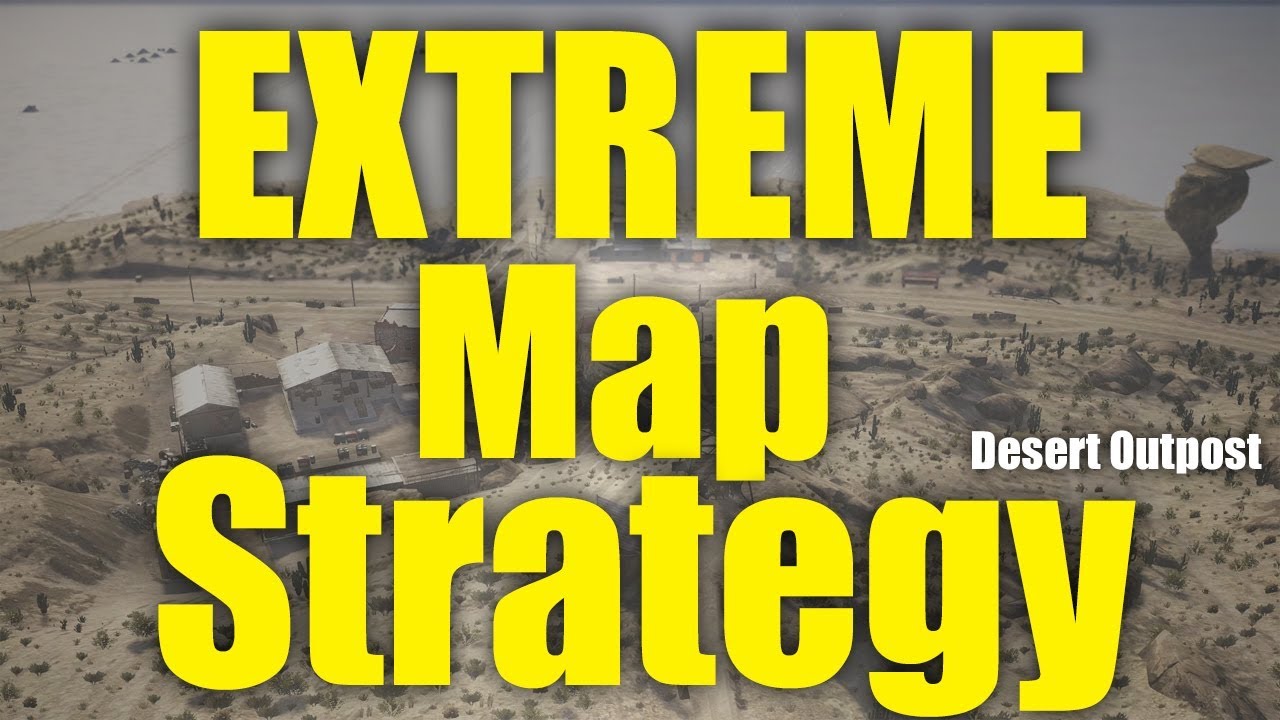 Extreme Map Strategy - Desert Outpost - Ghost War Tips and Tricks - DomOfTheDao