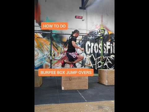 Gorilla Burpee Box Jump Over Clear The Box