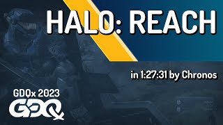 Halo: Reach by Chronos in 1:27:31  Games Done Quick Express 2023