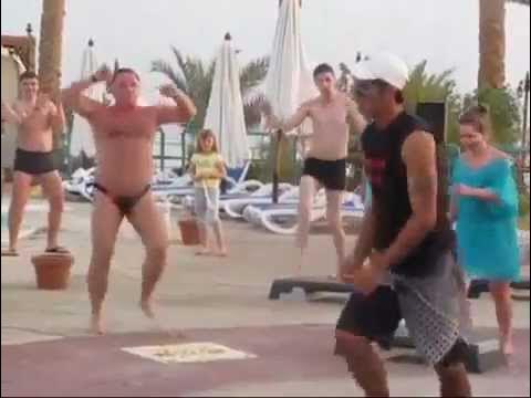 Fat Man In Speedo - Step Class Dance Funny