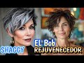 CORTES de CABELLO SHAGGY  BOB 2024✂️ EL Bob REJUVENECEDOR CAPAS y DEGRAFILADOS  DE MODA💇‍♀️