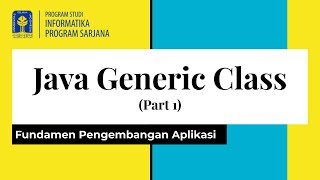 Famous [INA] Java - Kelas Generics - Part 1 Net Worth
