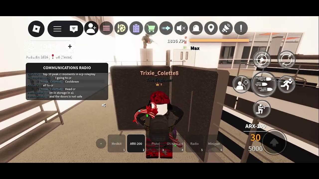 Scp Roleplay | Successful control room hack as ci - YouTube