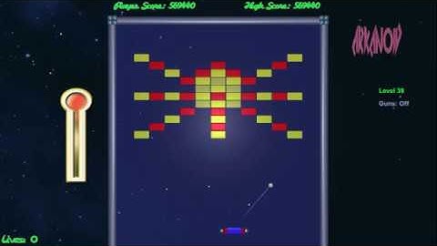 Arkanoid demo