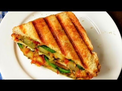 Spicy Potato Sandwich | Mumbai Aloo Toast Sandwich
