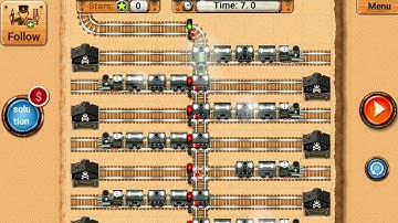 Train Track Maze 2 Long Train - Train Game - Android Gameplay #3007