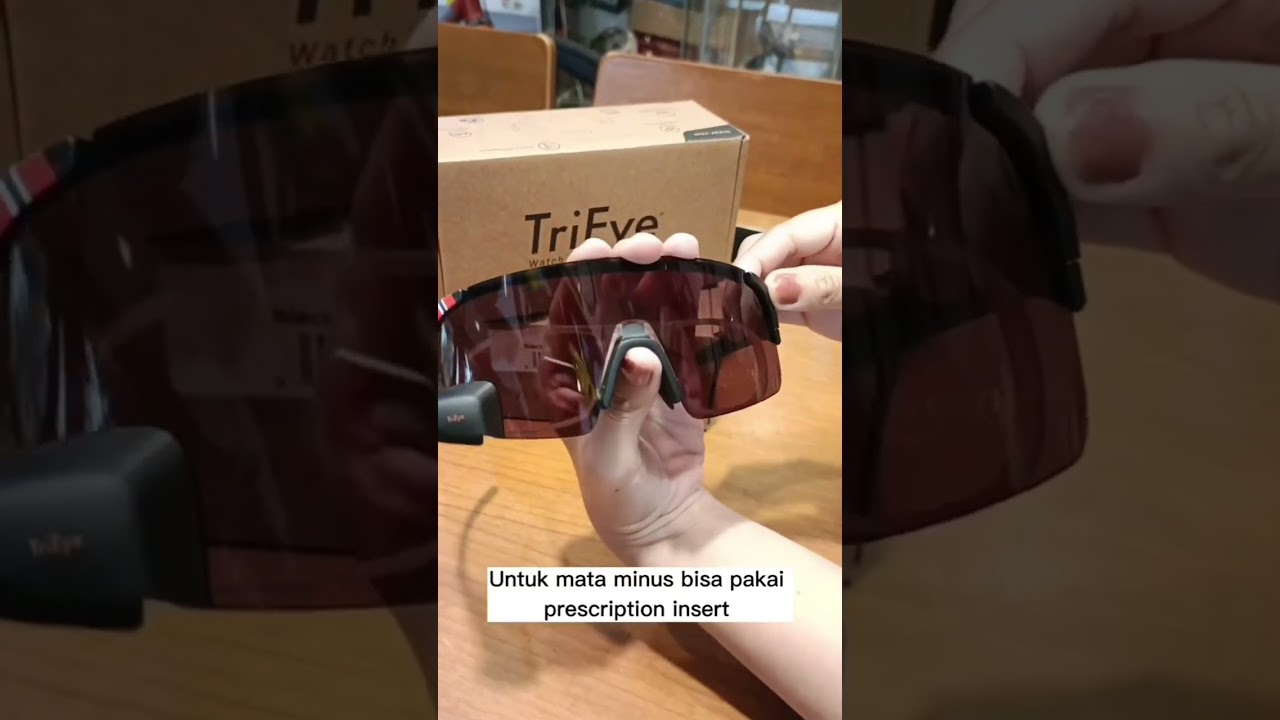 TriEye Glasses. Fun And Safe Your Riding