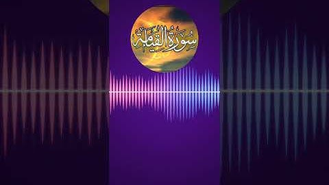 سورة القيامة . غزة  . الحمد لله رب العالمين 