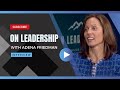 Leadership Interview with Adena Friedman | Vivian James Rigney