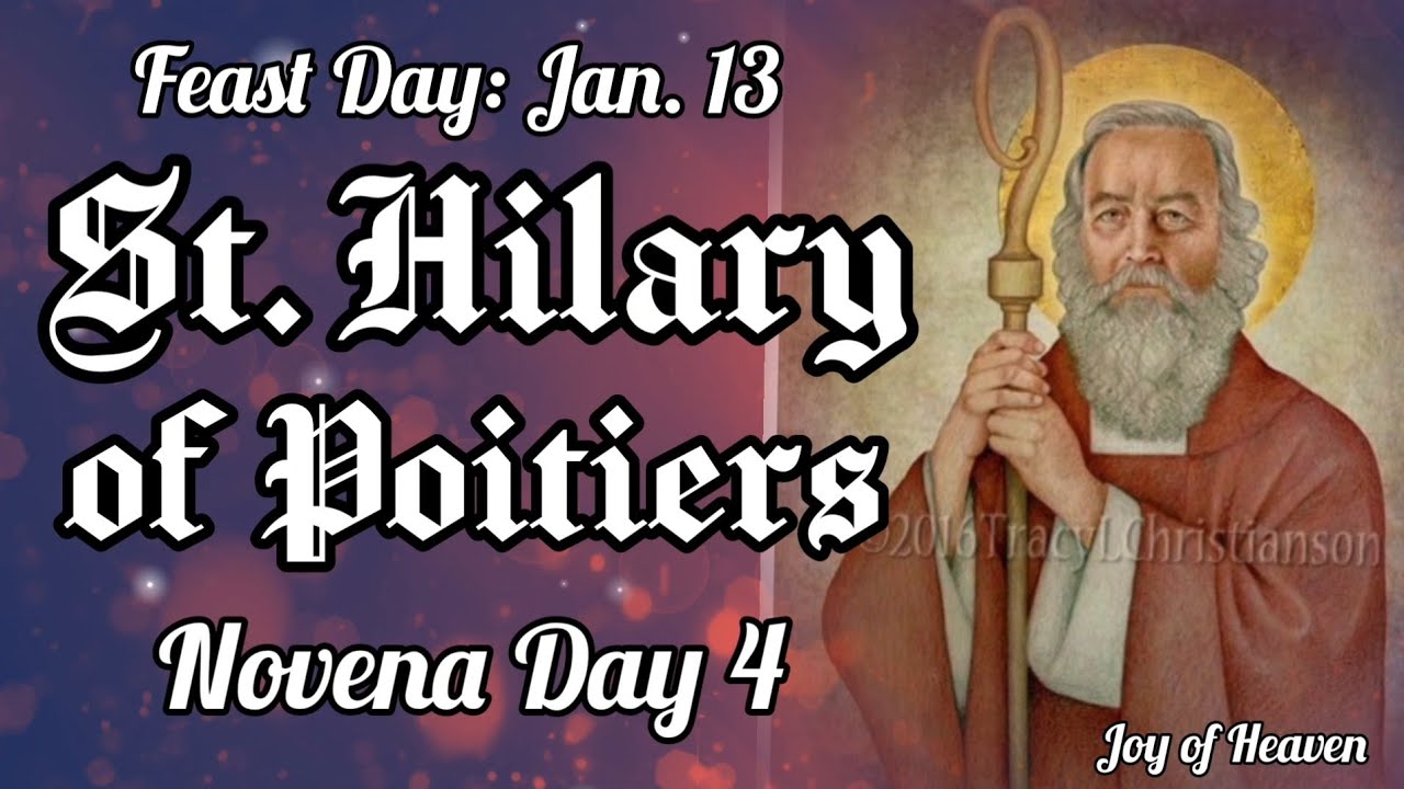 ST. HILARY OF POITIERS Novena Prayer Day 4 / Patron Saint of Snake