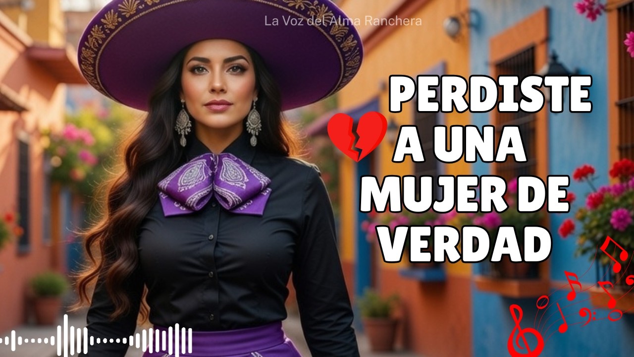Perdiste a una Mujer de Verdad - LA RANCHERA FEMENINA MÁS PODEROSA DEL 2026 🌹🎺 (Mujer Valiente)