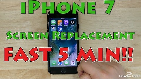 iPhone 7 Screen Replacement FAST! 5 MIN!