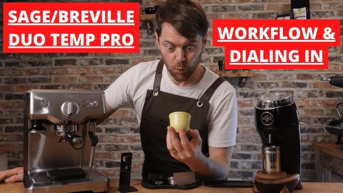 Breville Duo Temp Pro Coffee Machine - BES810BKS