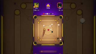Indirect triple connection shot in Mumbai arena 🔥🔥 || HG gaming #carrompool #gaming #indirectshot