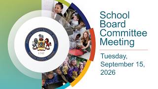 9/15/2026 - FCPS School Board Governance Committee Meeting