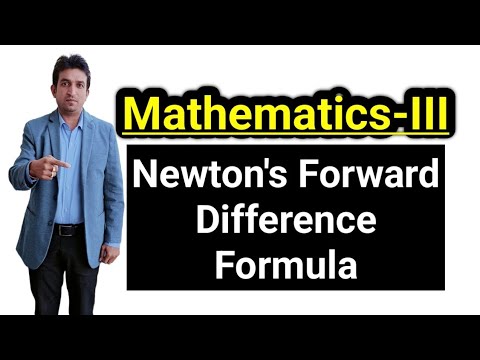 Newton's forward interpolation method in mathematics 3rd, newton's ...